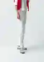 Pantalón Car Mujer Crudo Puro Talla 4 431G303 Naf Naf