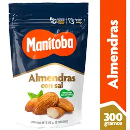 Manitoba Almendras Horneadas con Sal Marina