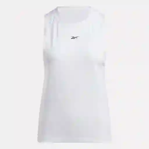 Reebok Camiseta Id Train Tank Manga Sisa Mujer Blanco Talla M