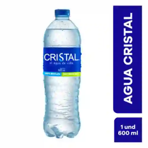 Agua Cristal Sin Gas 600 ml