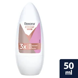Desodorante Antitranspirante Rexona Roll on Mujer Clínical Expert 50 mL
