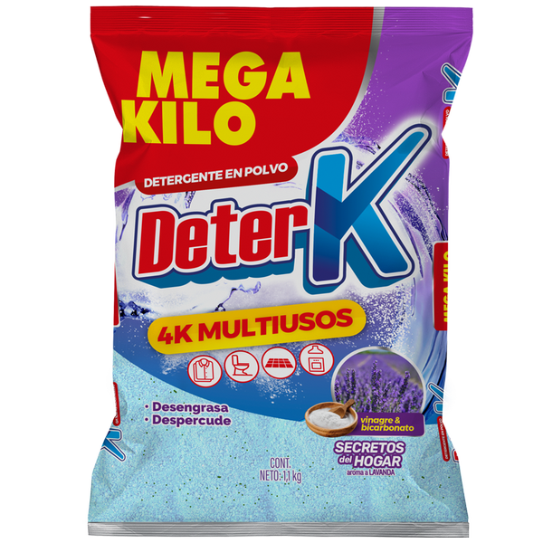 Deterk Detergente Secretos Del Hogar 1100 g