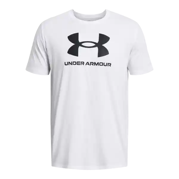 Under Armour Camiseta Sportstyle Logo Hombre Blanco Talla SM