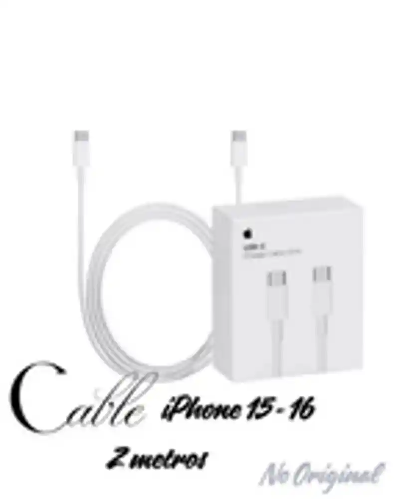 Cable de de Iphone 15 - 16 2 Metros