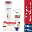 Dove Shampoo Regeneración Extrema + Acondicionador Factor 80