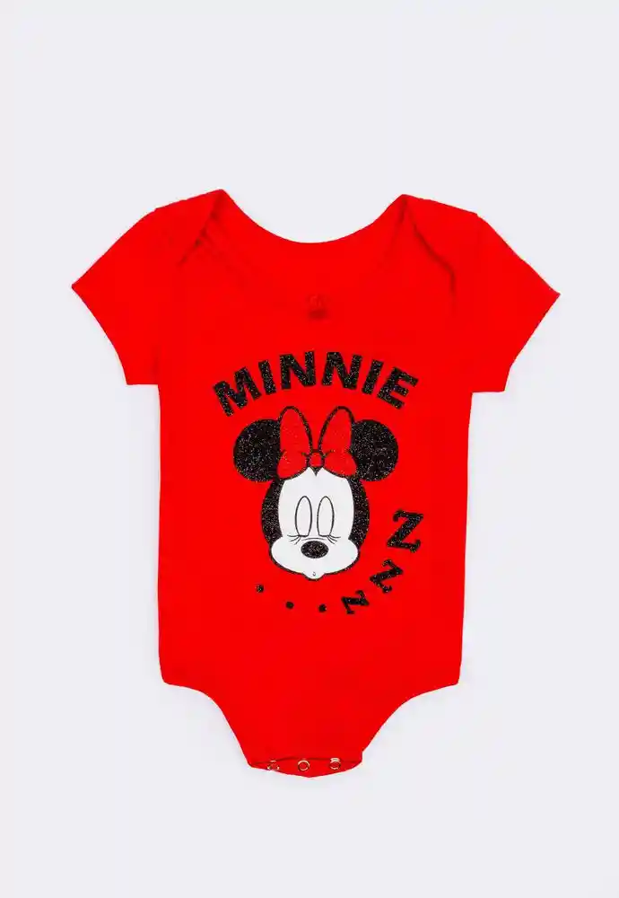 Body Manga Corta Bebita People Mickey Mouse 65105