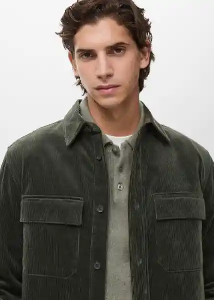 Chaqueta Baku Khaki Talla L Hombre Mango