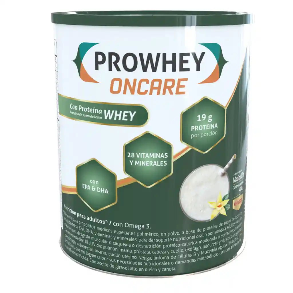 Prowhey Proteína Polvo Oncare Vainilla