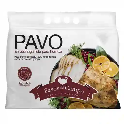 Pechuga de Pavo Lista Para Hornear Pavos Del Campo