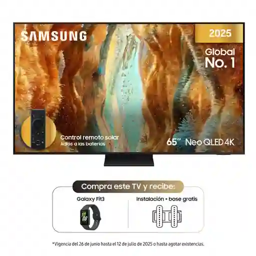 Televisor Samsung 65'' Neo Qled 4k Smart Tv Qn65qn70fakxzl
