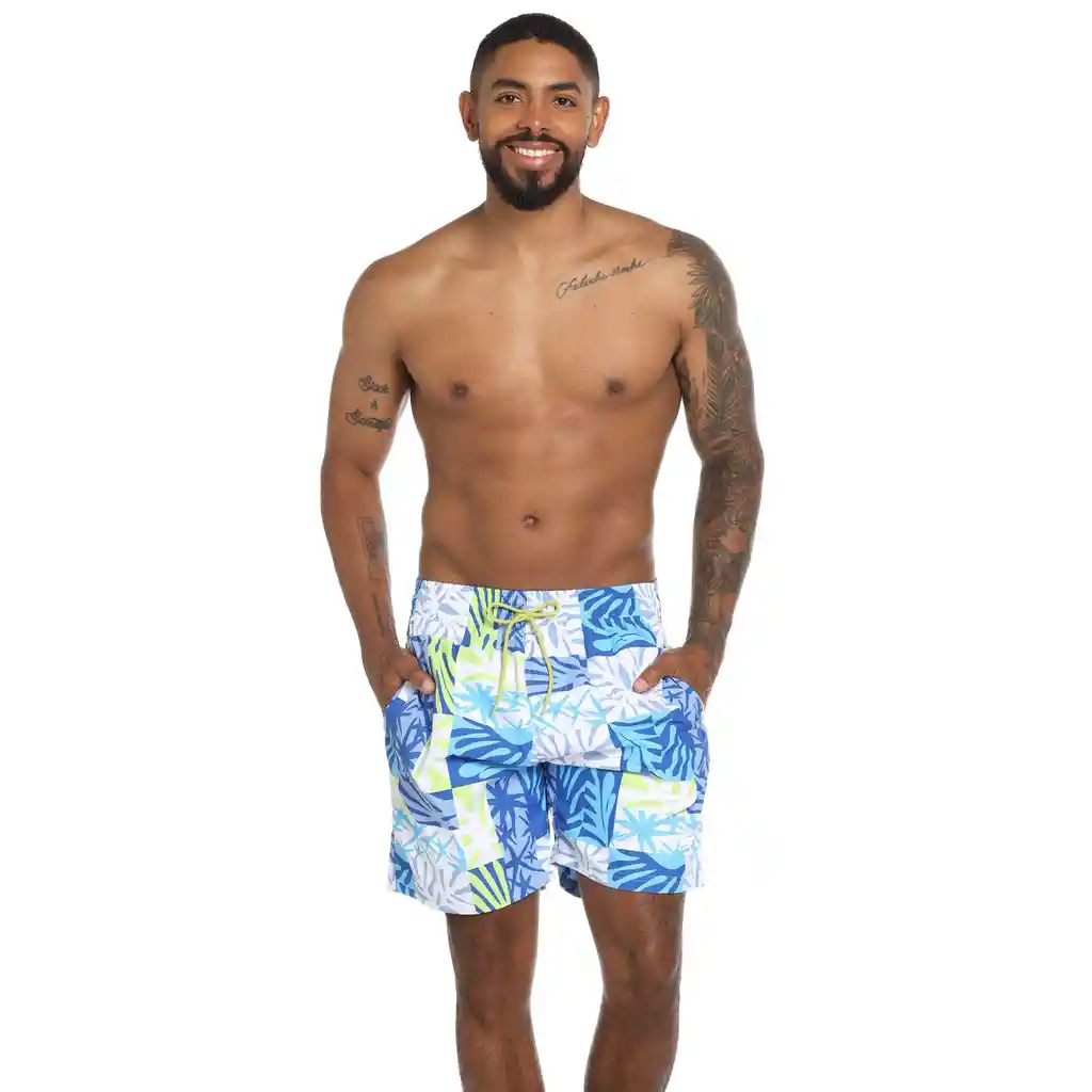 Pantaloneta Matisse Mosaic 18 Pulgadas Hombre Multicolor-xl
