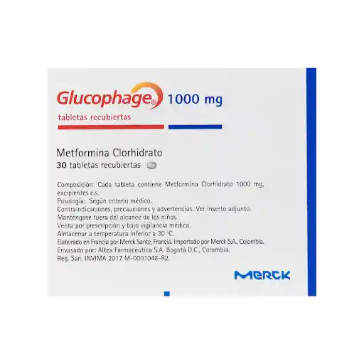 Glucophage (1000 mg)
