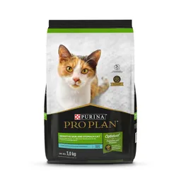Comida para Gatos Adultos con piel y estomago sensible Purina Pro Plan x 3,0 kg