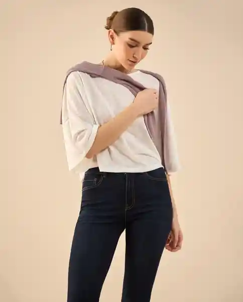 Camiseta Blanco Claro Talla L 402G003 Esprit
