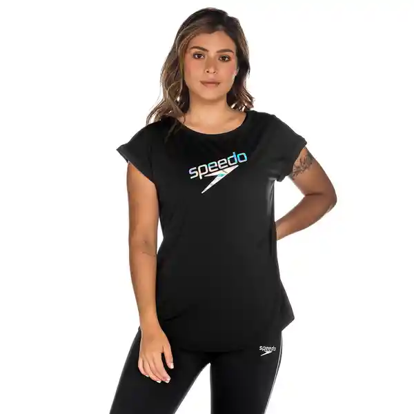 Speedo Camiseta Mc Silver Fem M