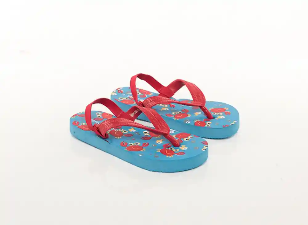 Sandalias Para Nino Playa 24-azul Clar