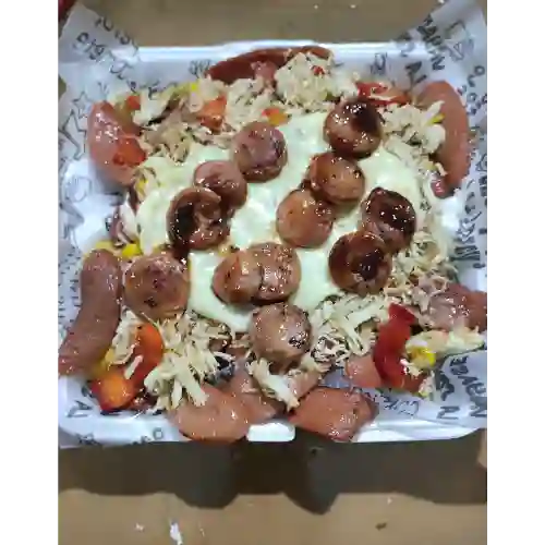 Salchipapa Super Max para 2