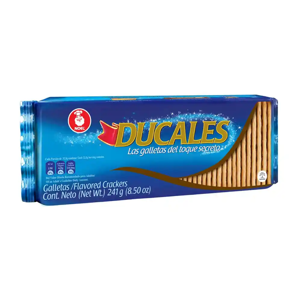 Ducales Galletas Doradas Semidulces