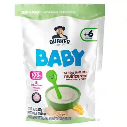 Quaker Cereal Baby Multicereal