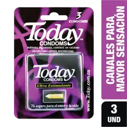 Today Condón Ultra Estimulante