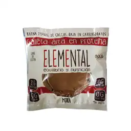 Elemental Galleta Alta en Proteína Moka