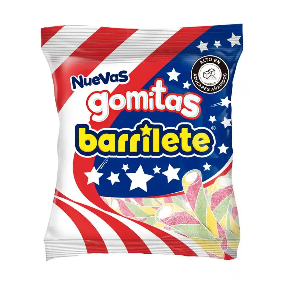 Barrilete Gomitas de Sabor Frutal