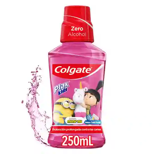 Colgate Enjuague Bucal Niños Plax Kids Agnes And Fluffy 250 mL