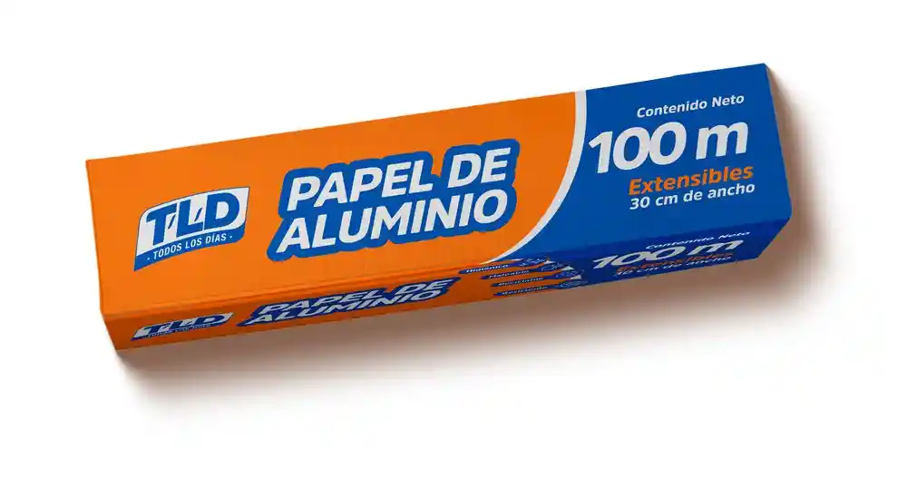 Papel Aluminio T/l/d Todos Los Dias Sin Ref