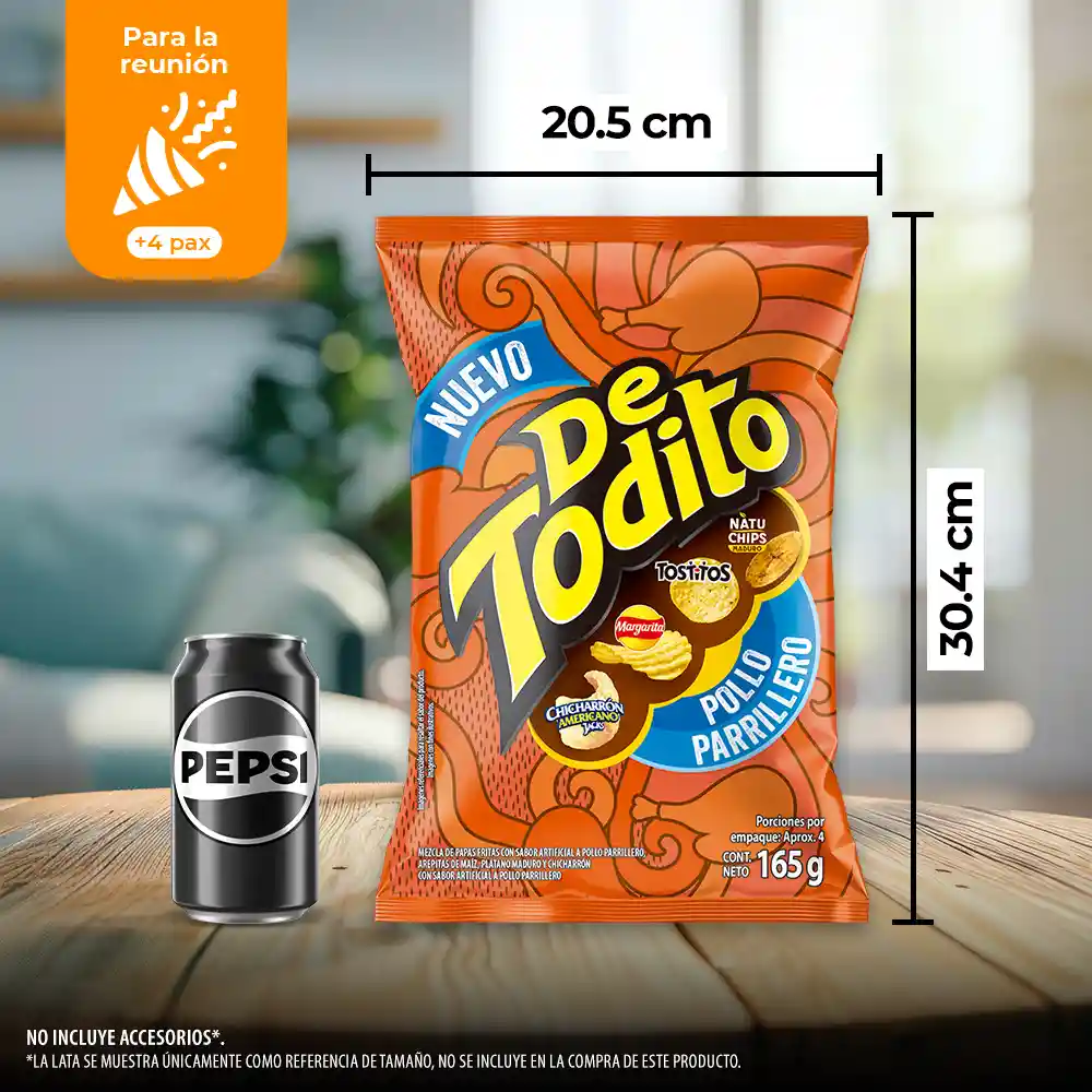 Detodito Pollo Parrillero 165G