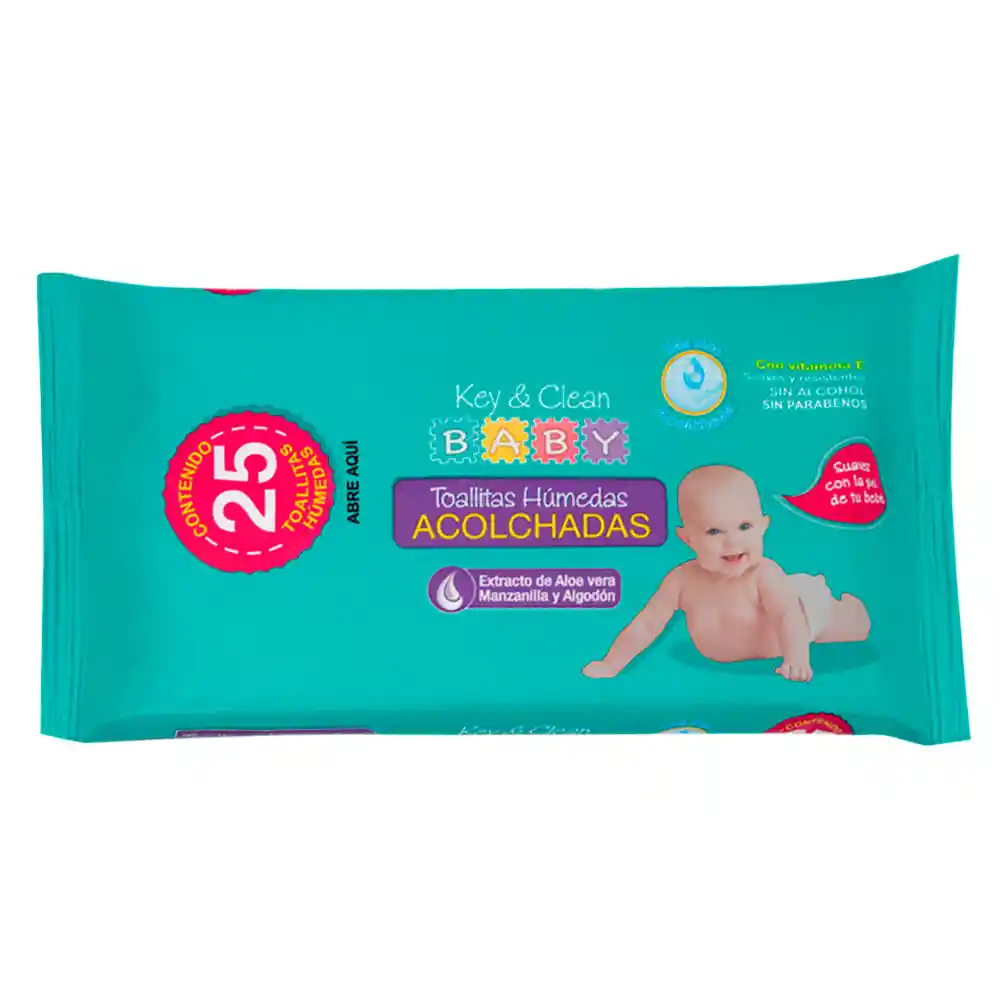 Toallitas Húmedas Key & Clean Baby
