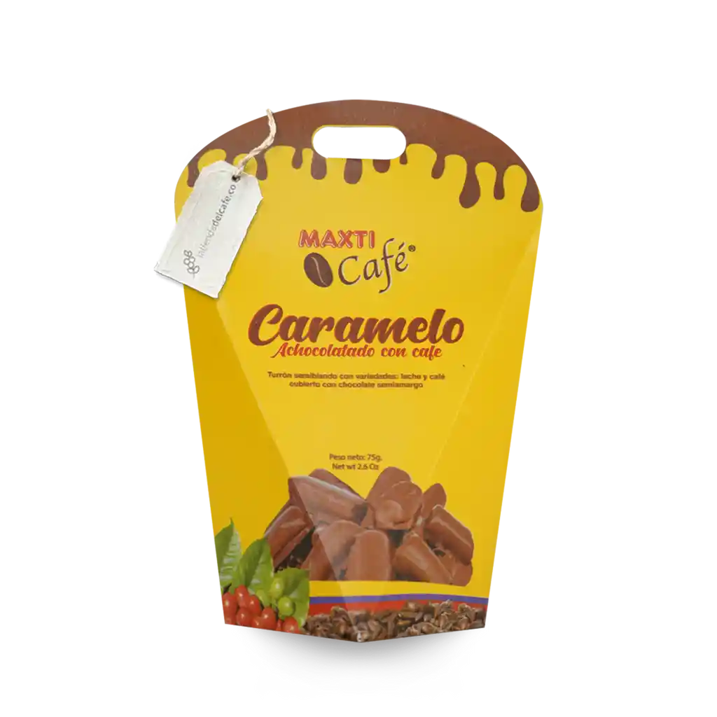 Caramelo Achocolatado Con Café