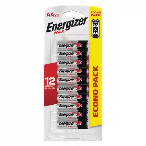 Energizer Pila Alcalina Energizer Max Aa