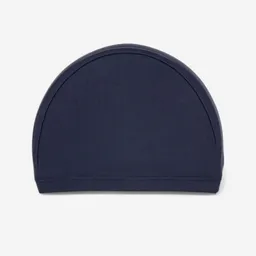 Gorro De Tela Natación Azul Oscuro Talla L