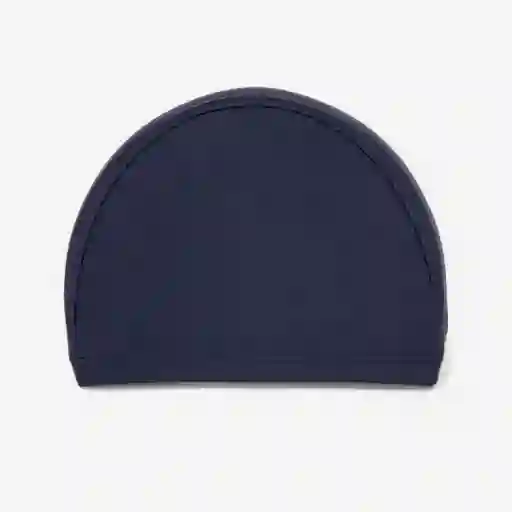 Gorro De Tela Natación Azul Oscuro Talla L