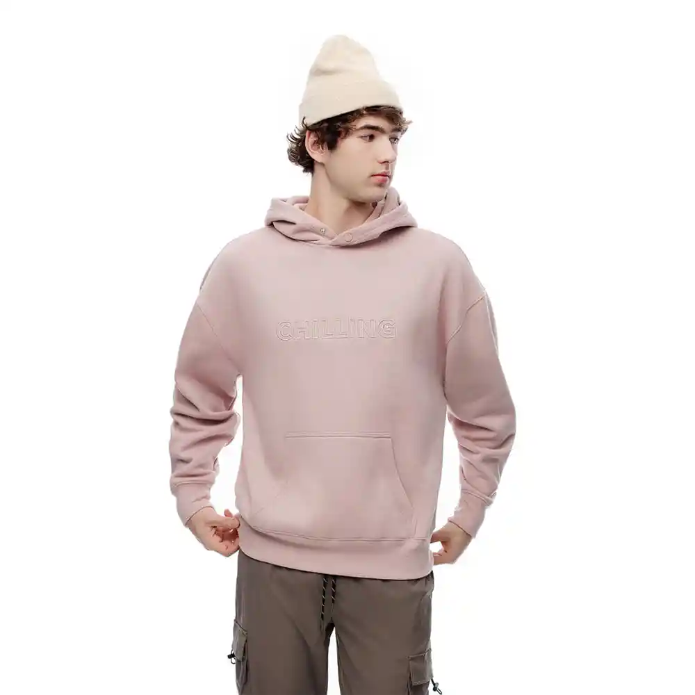 Buzo Tipo Hoodie Con Capucha en Algodón Masculino Airox Gef