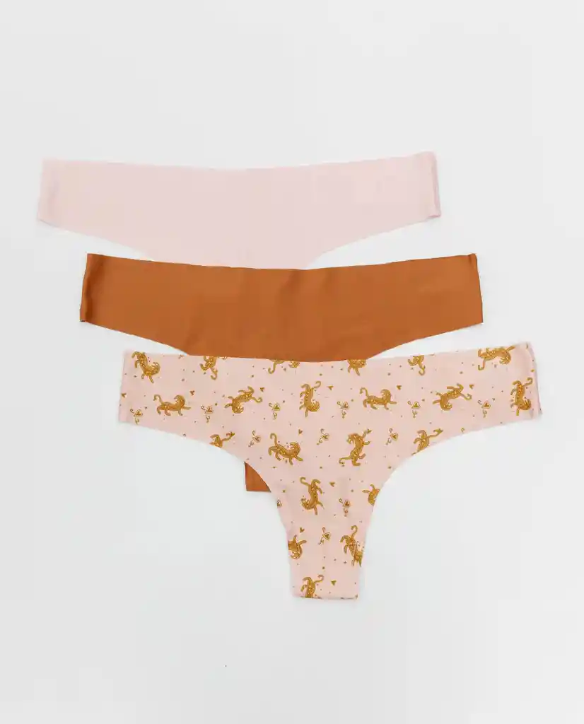 Ropa Interior Femenina Rosa Talla S 701f001 Americanino