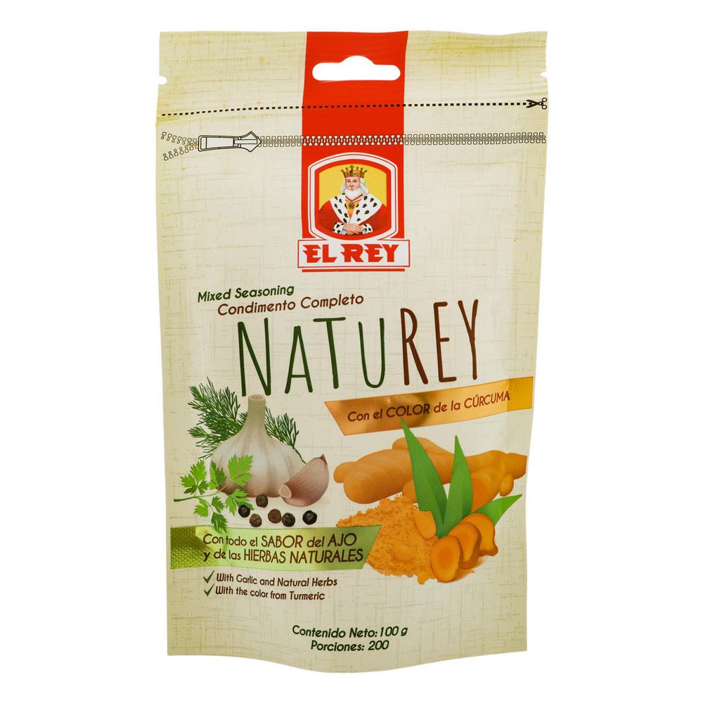 El Rey Condimento Completo Naturey 100 g