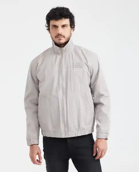 Chaqueta High Neck Beige Atmósfera Medio Talla L Chevignon