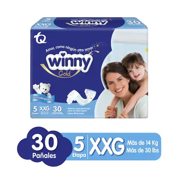 Winny Gold Pañal Etapa 5