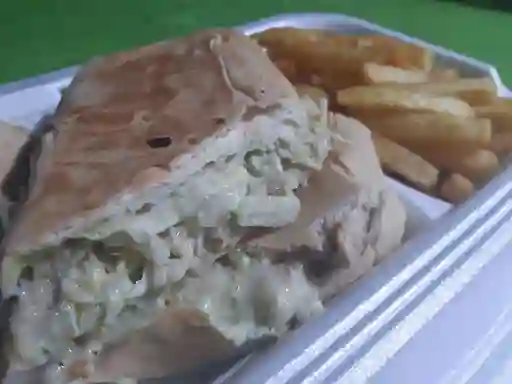 Sándwich Looney Tunnes y Papá