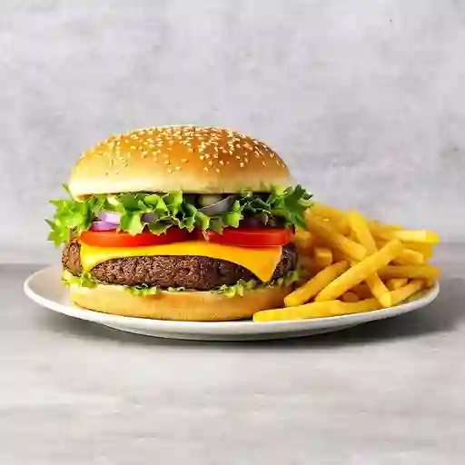 Combo de Hamburguesa Mixta