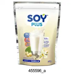 Soy Plus Leche de Soya Sabor a Vainilla