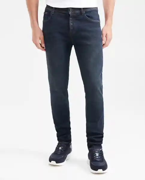 Jean Super Slim Fit Rider Azul Dark Ultra 34 / 32 Chevignon