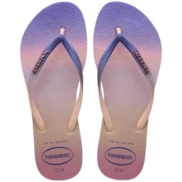 Sandalias Slim Gradient Rosa Ballet Talla 34 4146908 Havaianas