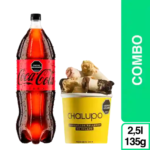 Combo Coca Cola y Chalupo Mini Mixto 