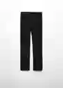 Leggings Lina Negro Talla 10 Niñas Mango