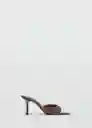 Sandalias Pepych Chocolate Talla 37 Mujer Mango