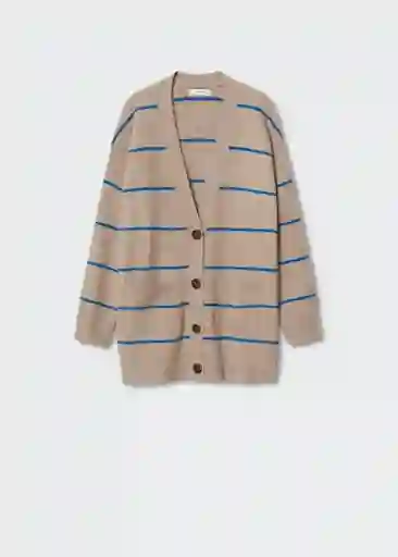 Cardigan Marina Piedra Talla M Mujer Mango