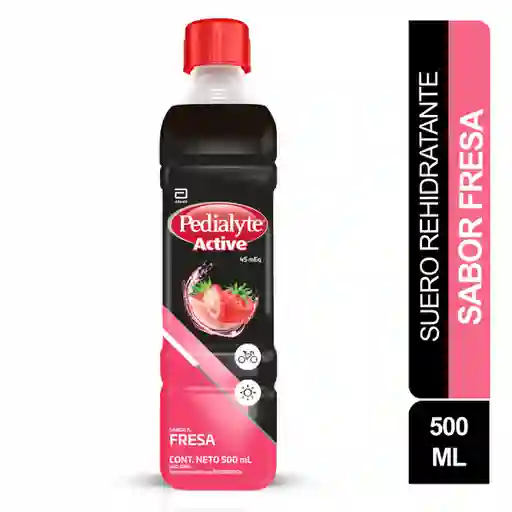 Suero Rehidratante Pedialyte Active Fresa Frasco