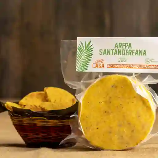 C.e. arepas santandereanas x 5 unid